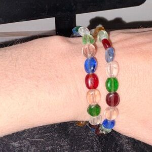 Multicolor Beaded Bracelet Set